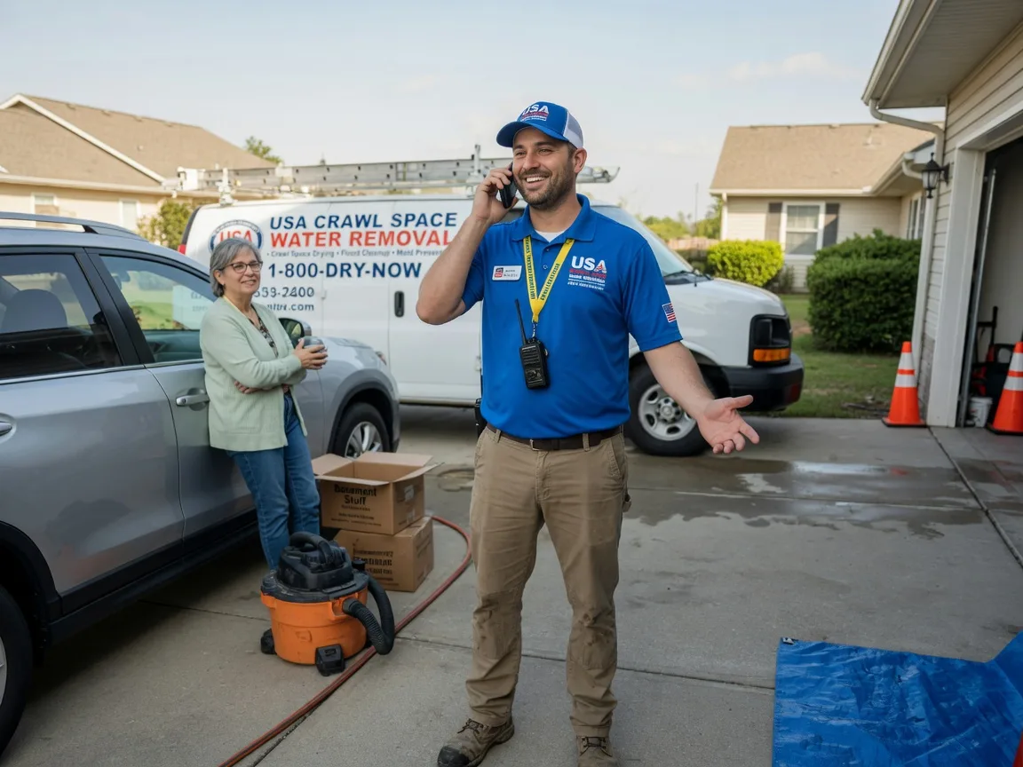 Crawl Space Water Removal Prattsville, AR FAQs